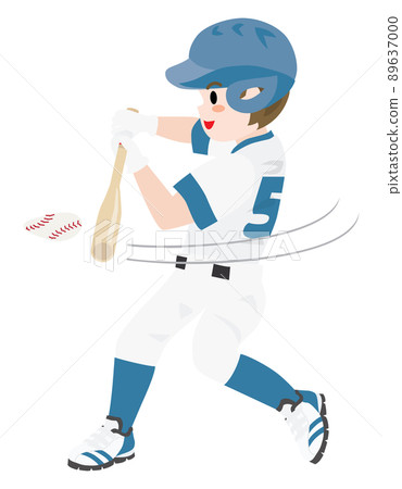 A boy playing baseball 89637000