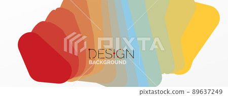 Background colorful shapes template. Wallpaper for concept of AI technology, blockchain, communication, 5G, science, business and technology Background colorful shapes template. Wallpaper for concept of AI technology, blockchain, communication, 5G, science, business and technology 89637249