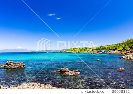 [新潟縣佐渡島]忘記時間的大海場景 七月 八月 89638352