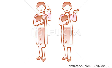 Doctor 03 Female whole body 89638432