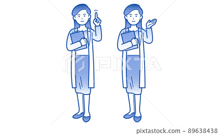 Doctor 01 Female whole body 89638438