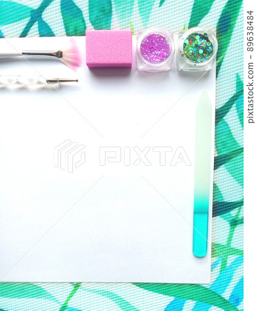 Set Of Various Manicure And Pedicure Tools And Accessories Set Of Various Manicure And Pedicure Tools And Accessories 89638484