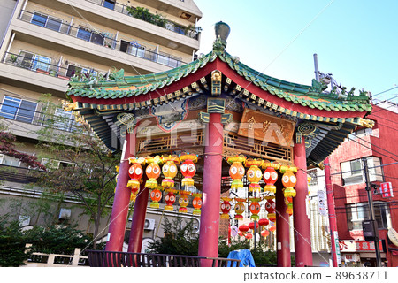 Kaiho-tei in Yamashita Park, Yokohama Chinatown Kaiho-tei in Yamashita Park, Yokohama Chinatown 89638711