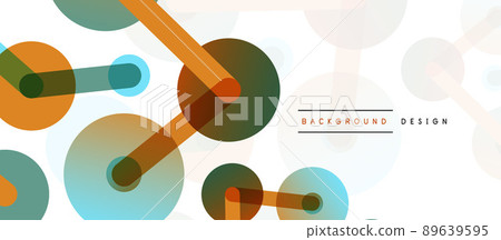 Network concept abstract background. Dots connection. Big data idea. Business template for wallpaper, banner, background or landing Network concept abstract background. Dots connection. Big data idea. Business template for wallpaper, banner, background or landing 89639595