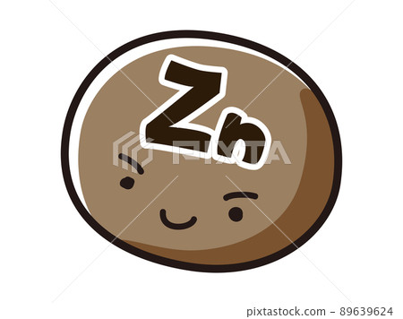 Zinc character illustration Zinc character illustration 89639624