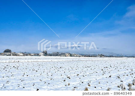 福島縣阿達多拉山冬季清晨景觀 89640349