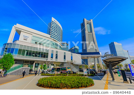Cityscape from Sakuragicho Station Square, Yokohama City, Kanagawa Prefecture Hulic Minatomirai Cityscape from Sakuragicho Station Square, Yokohama City, Kanagawa Prefecture Hulic Minatomirai 89640448