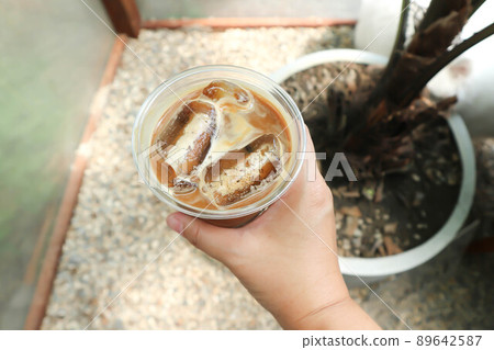 coffee, iced coffee or iced cappuccino coffee coffee, iced coffee or iced cappuccino coffee 89642587