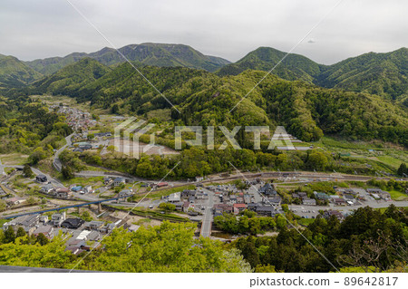 View from Yamadera Godaido, Yamagata Prefecture View from Yamadera Godaido, Yamagata Prefecture 89642817