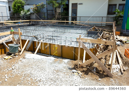 獨立屋地基施工現場圖片 獨立屋地基施工現場圖片 89644360