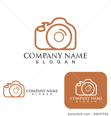 Camera icon element logo Camera icon element logo 89644506
