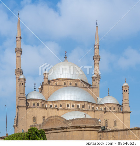 The great Mosque of Muhammad Ali Pasha (Alabaster Mosque), situated in the Citadel of Cairo, Egypt 89646625