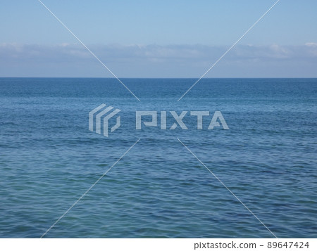 The sea on a sunny day The sea on a sunny day 89647424