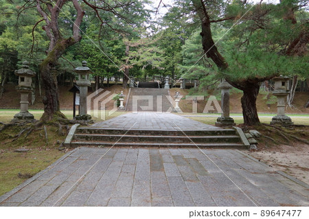 山口縣山口市光山公園毛利先生的墓地 山口縣山口市光山公園毛利先生的墓地 89647477