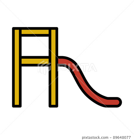 Children's Slide Icon 89648077