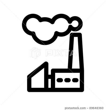 Factory icon - Stock Illustration [89648360] - PIXTA