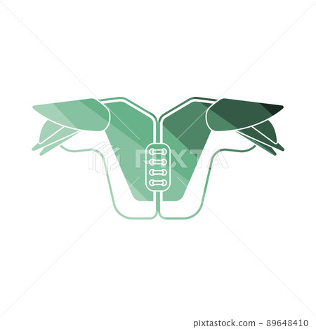 American Football Chest Protection Icon 89648410
