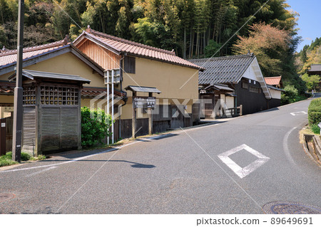 <島根縣>世界遺產石見銀山通往正玄寺的道路 89649691
