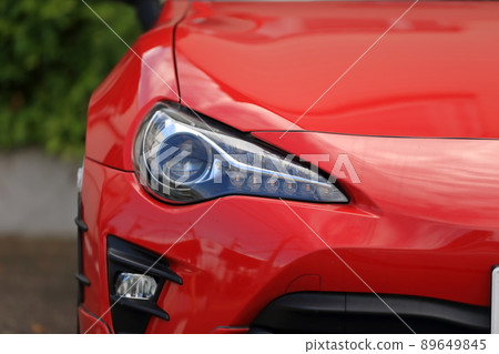 汽車大燈圖像 89649845