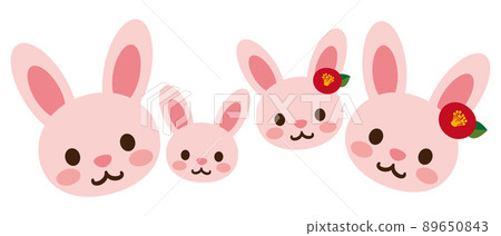 兔子家庭圖 兔子家庭圖 89650843