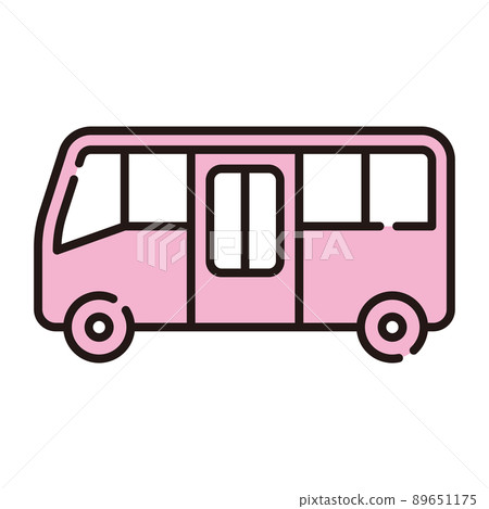 公交車圖標 公交車圖標 89651175