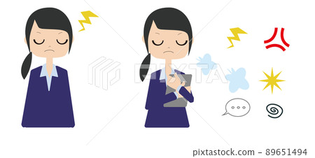 一個沮喪又耐心的上班族 89651494