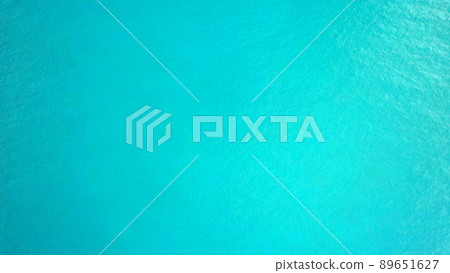 Top view of the turquoise water. Like a background Top view of the turquoise water. Like a background 89651627