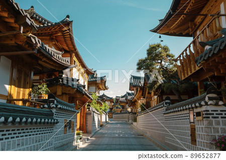 Eunpyeong Hanok Village, Korean traditional house in Seoul, Korea Eunpyeong Hanok Village, Korean traditional house in Seoul, Korea 89652877