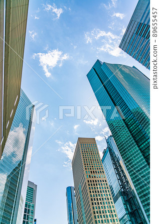 High-rise buildings in the city center 89655457