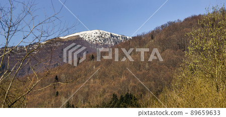 the peak of Parashka in the distance the peak of Parashka in the distance 89659633