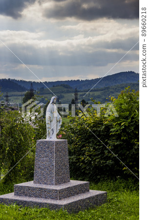 statue of Virgin Mary statue of Virgin Mary 89660218