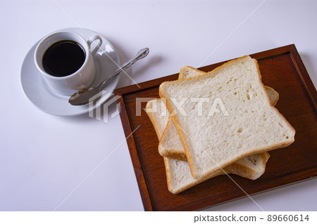Bread and coffee tea time Bread and coffee tea time 89660614