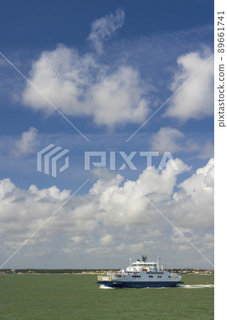 Royan, the department of Charente-Maritime and the region of New Aquitaine, France 89661741