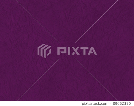 Wrinkled purple Japanese paper illustration material 89662350