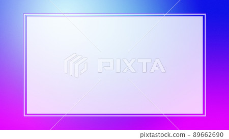 彩虹彩虹日式框架複製空間文本藍綠色黃色背景材料背景 89662690