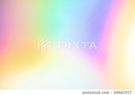 Rainbow color fairy tale image (background material) 89662957
