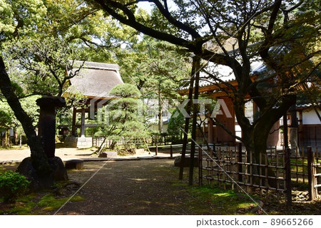 Hakone Town Sounji Bell Tower and Fresh Green 89665266