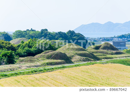 《Fukuoka Prefecture》 Shinbara / Nuyama Ancient Tombs Fukutsu City 89667042