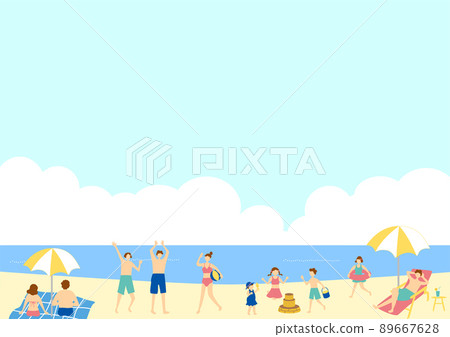 喜歡在海裡游泳的人 89667628