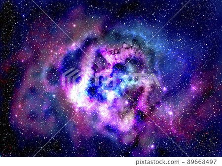 Shine of the nebula Shine of the nebula 89668497