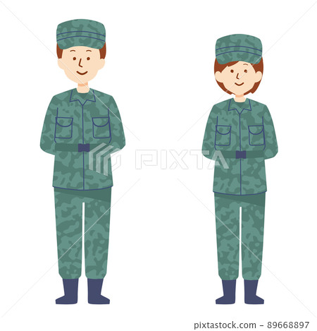 自衛隊的插圖 89668897