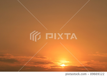 Sunset sky Sunset sky 89669122
