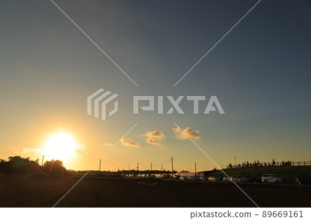 Sunset sky Sunset sky 89669161