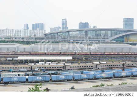 Bang Sue Grand Station in Bangkok, Bang Sue Central Station, Bangkok, Thailand 89669205