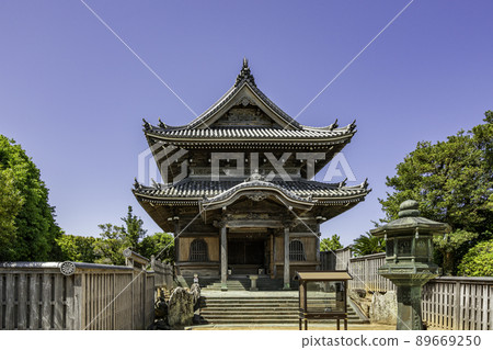 Shikoku 88 places 15th Kokubunji main hall Tokushima city, Tokushima prefecture 89669250