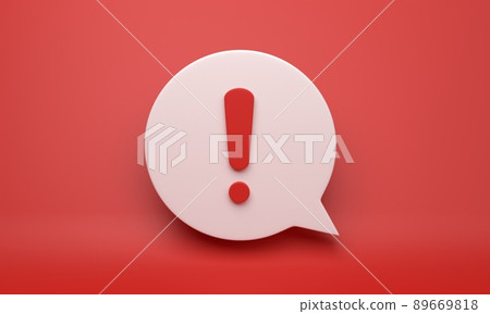 attention, notice, sign 89669818