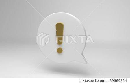 attention, notice, icon 89669824