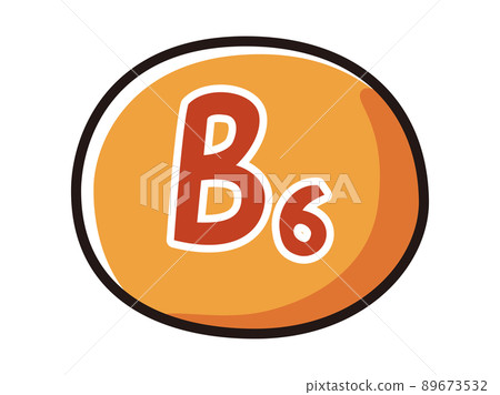 Image illustration of vitamin B6 Image illustration of vitamin B6 89673532