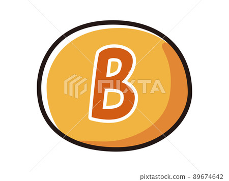 B(維生素B、生物素等)的圖像說明 B(維生素B、生物素等)的圖像說明 89674642