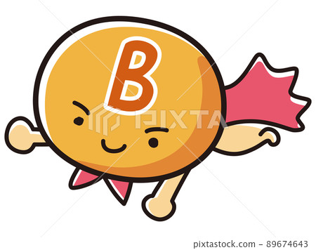 B hero characters (vitamin B, biotin, etc.) 89674643